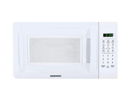 Horno de Microondas 0.7 Pies Cúbicos Daewoo DMDP07S2CW For Cheap