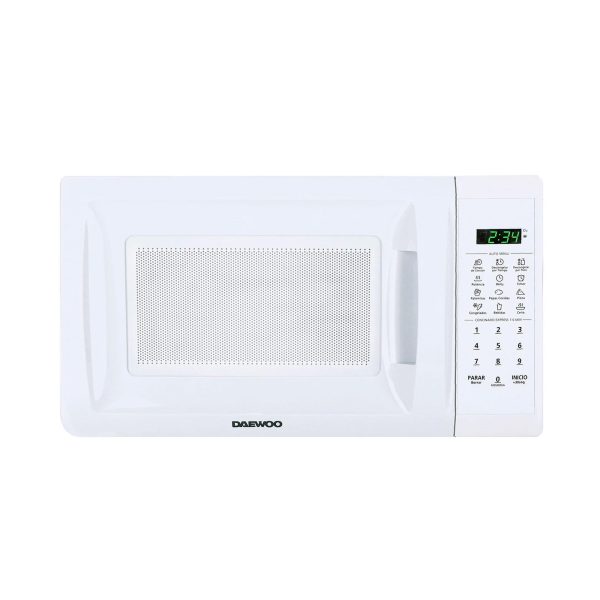 Horno de Microondas 0.7 Pies Cúbicos Daewoo DMDP07S2CW For Cheap