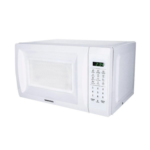 Horno de Microondas 0.7 Pies Cúbicos Daewoo DMDP07S2CW For Cheap