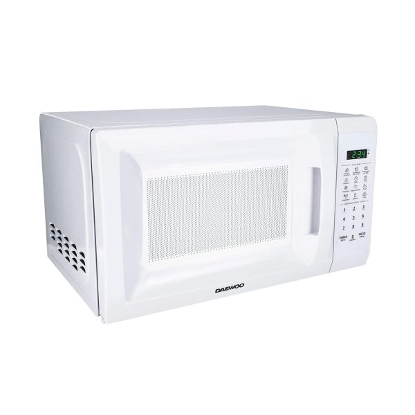 Horno de Microondas 0.7 Pies Cúbicos Daewoo DMDP07S2CW For Cheap