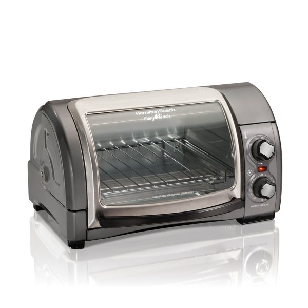 Horno Eléctrico Easy Reach Para 4 Rebanadas Hamilton Beach 31334D Online Sale