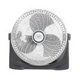 Ventilador de Piso VEC 18 Pulgadas Gris Supreme VEC-18P80N Hot on Sale