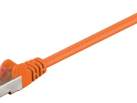 F UTP CAT6 1m Orange PVCMicroConnect Cheap