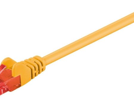 U UTP CAT6 10M Yellow PVCMicroConnect Fashion