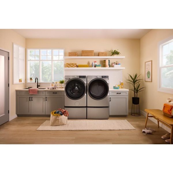 4.5 cu. ft. Smart Front Load ENERGY STAR® Washer with FreshFlow™ Vent System Supply