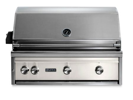 36  Built-In Grill - 1 Trident™ w  Rotisserie - Glacier Online