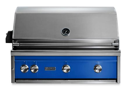 36  Built-In Grill - All Trident™ w  Rotisserie - Pacific Blue Online Sale