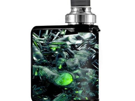 Trippy Glass 3D Green Mvape Mi-One Skin Online Sale