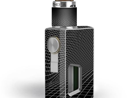 Abstract Lines On Black Geekvape Athena Squonk Skin Online Hot Sale