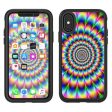 Trippy Hologram Dizzy  Otterbox Defender Apple iPhone X Skin Discount