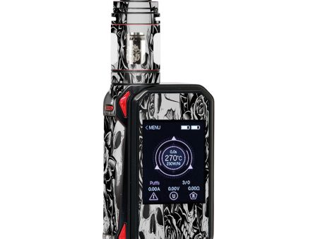 Skulls N Roses Black White Screaming Smok G-priv 2 Skin Cheap