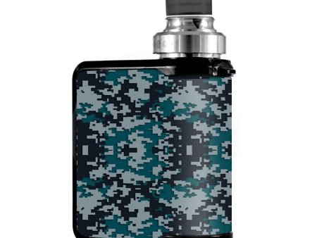 Digi Camo Team Colors Camouflage Green Black Grey Mvape Mi-One Skin Sale