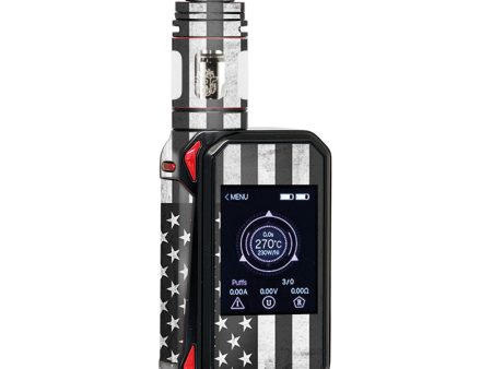 Black White Grunge Flag Usa America Smok G-priv 2 Skin Discount