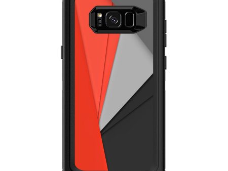 Orange And Grey Otterbox Defender Samsung Galaxy S8 Plus Skin For Discount