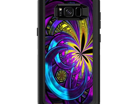 Purple Beautiful Design Otterbox Defender Samsung Galaxy S8 Plus Skin Supply