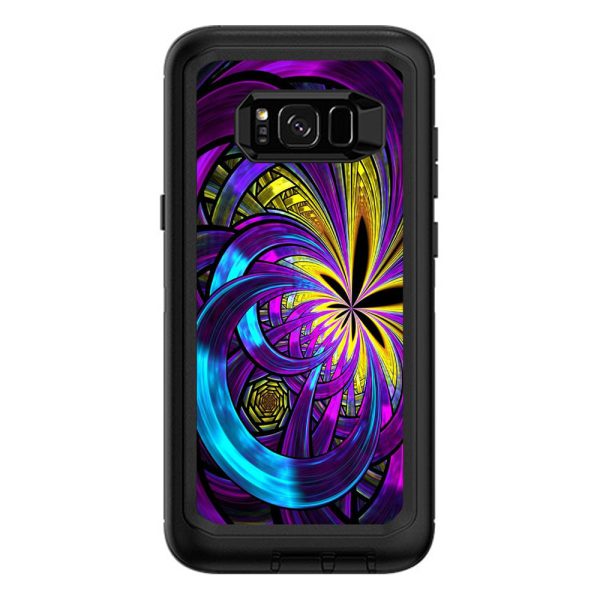 Purple Beautiful Design Otterbox Defender Samsung Galaxy S8 Plus Skin Supply