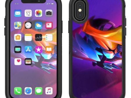 Futuristic Digital Glass Otterbox Defender Apple iPhone X Skin For Discount