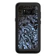 Blue Grey Paisley Abstract Otterbox Defender Samsung Galaxy S8 Plus Skin For Cheap