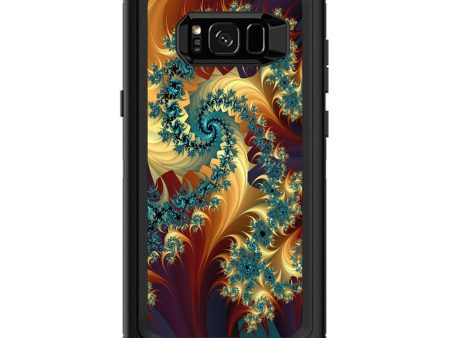 Trippy Floral Swirl Otterbox Defender Samsung Galaxy S8 Plus Skin Online